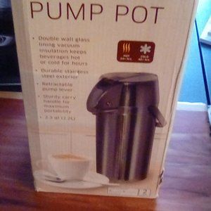 Insulated pump pot